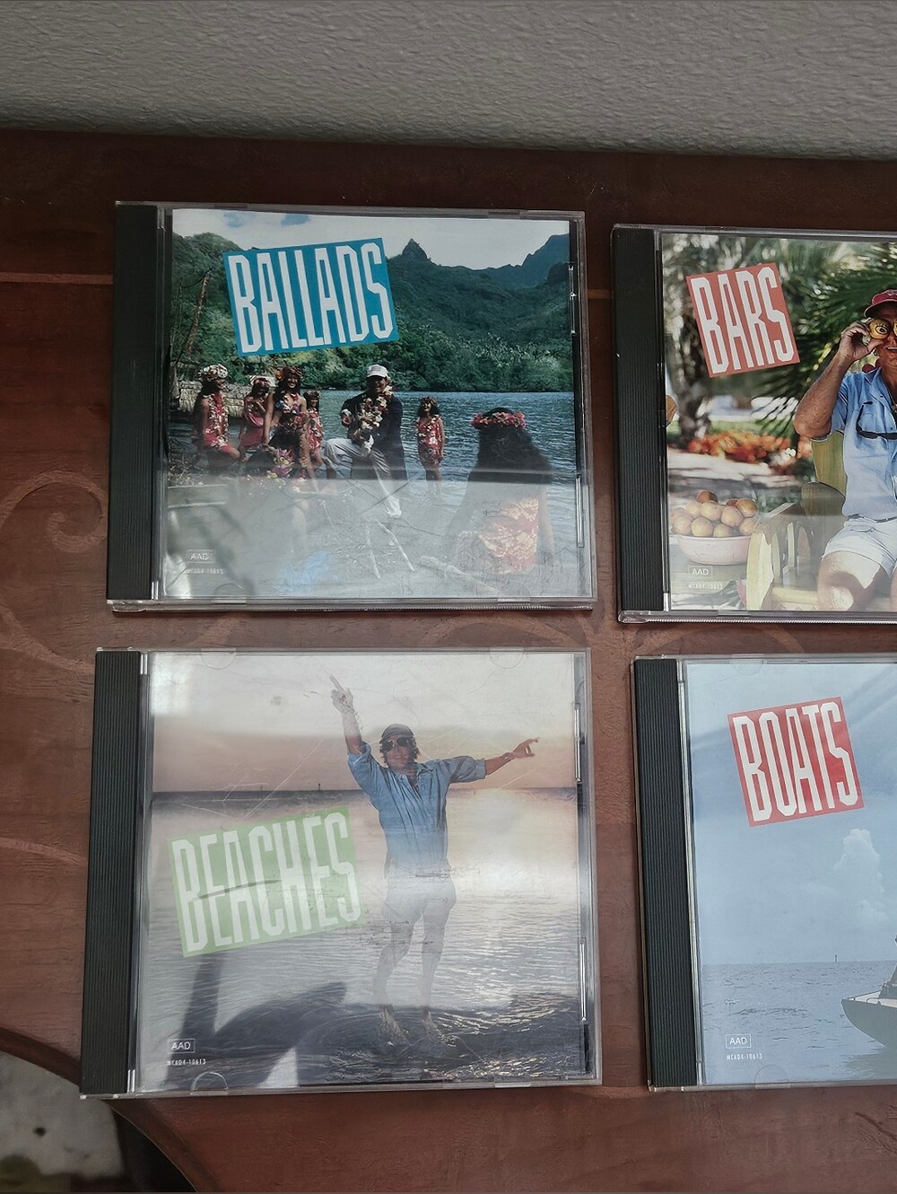 SET JIMMY BUFFET BOATS BEACHES BARS & BALLADS CD